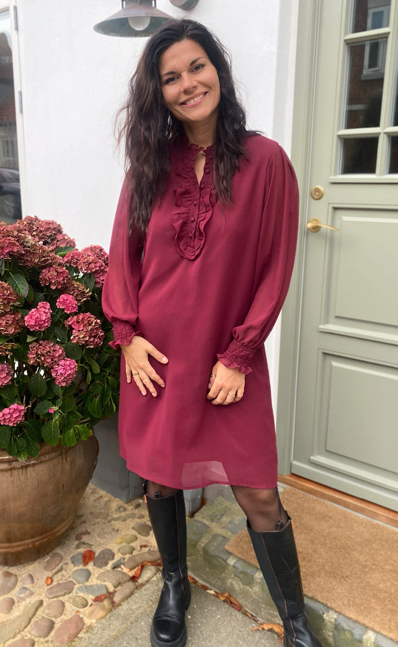 Say INA Copenhagen Kjole - Cami - Bordeaux