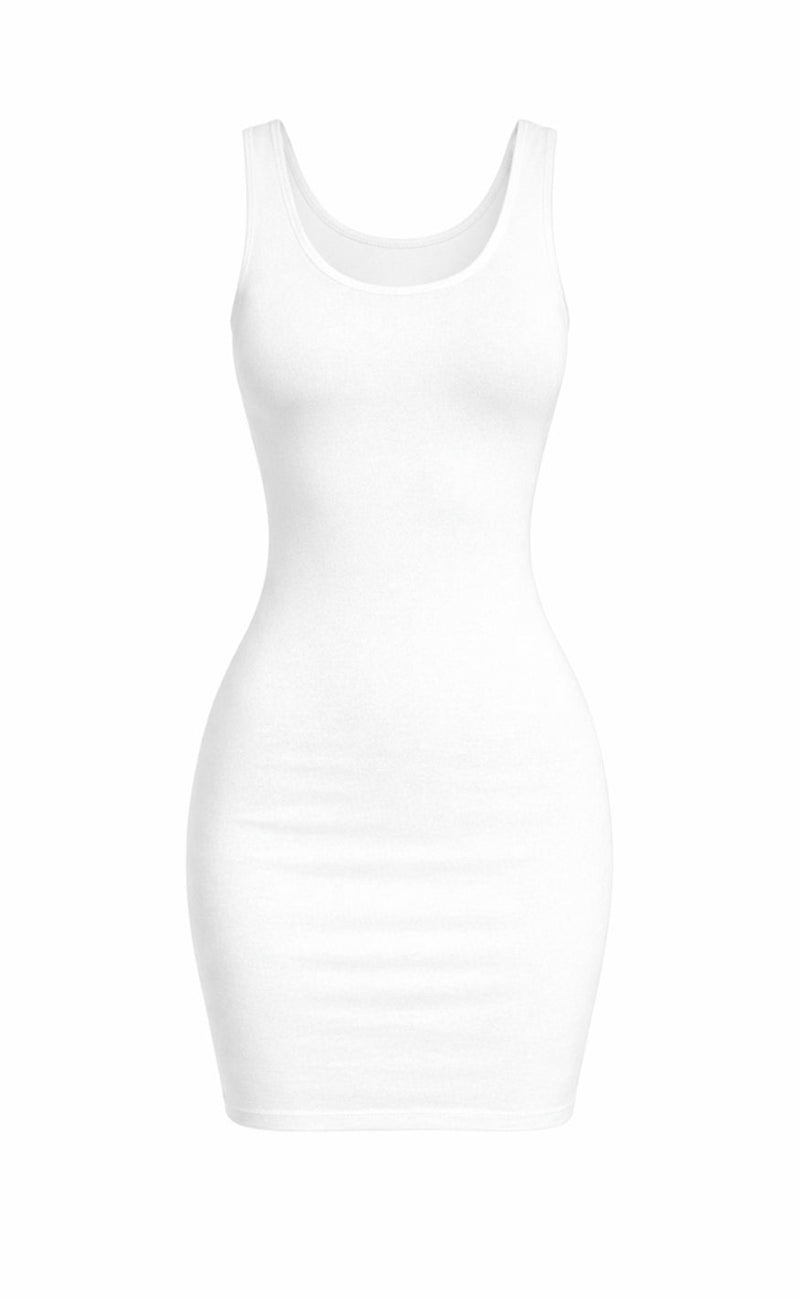Say INA Copenhagen Kjole - Jasmin Slip - White