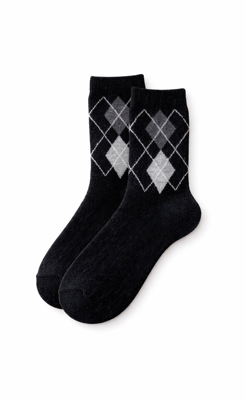 Say INA Copenhagen Strømper - Paisley - Black