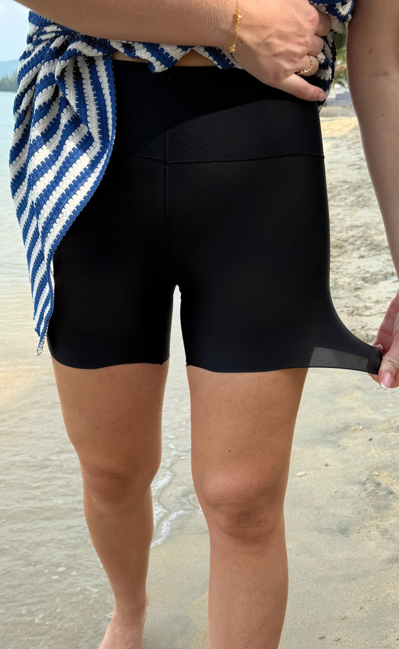 Say NA Copenhagen Shorts - Seamless Stretch - Black