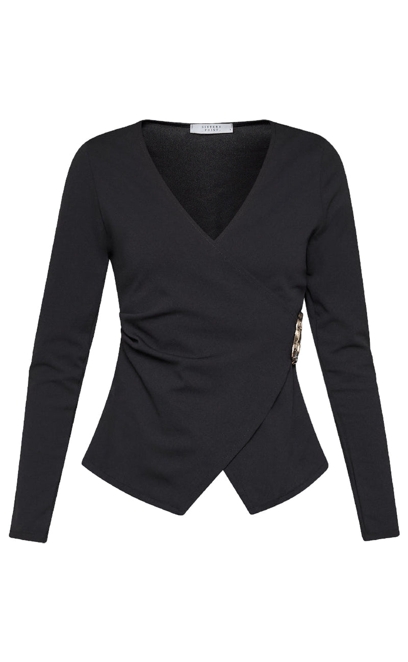 Sisters Point Bluse - Kevela-Topp - Black