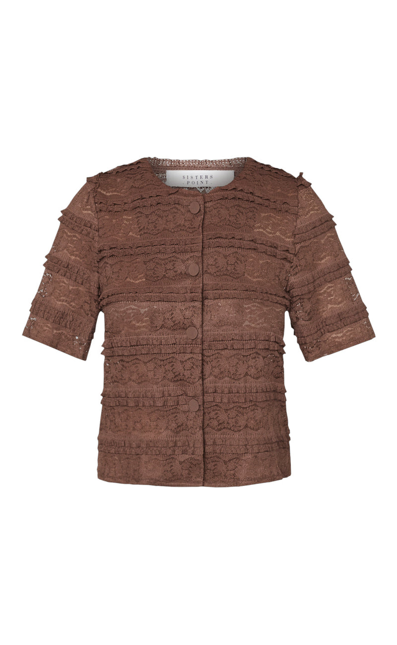 Sisters Point Bluse - Nan-Topp - Brown