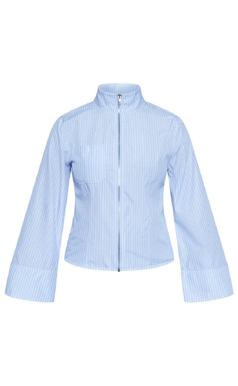 Sisters Point Skjorte - Vilza-SH1 - Blue Stripe
