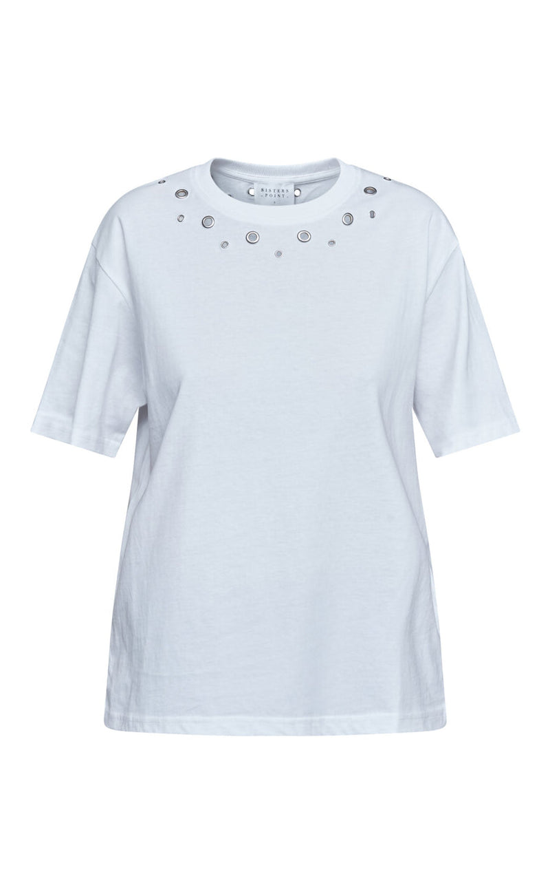 Sisters Point T-shirt - Heba-SS - White