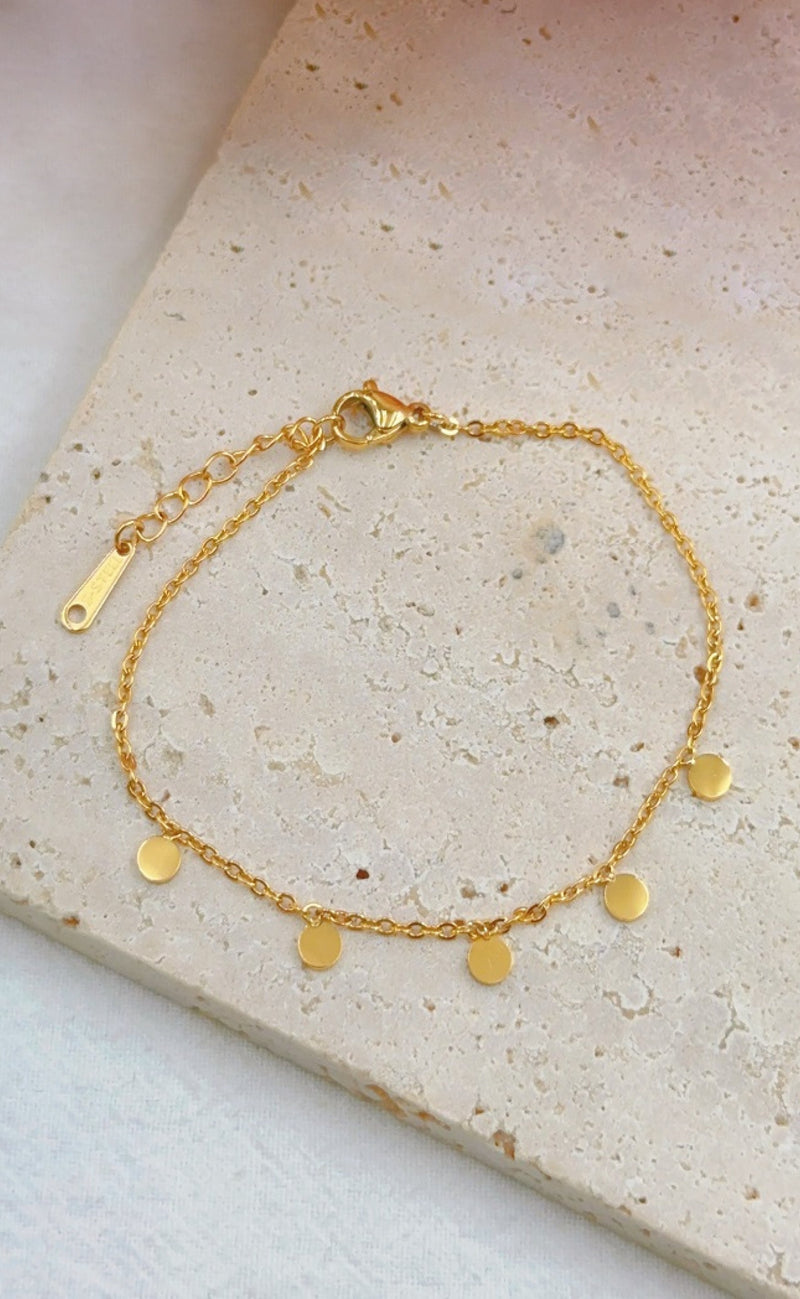 Smykkeli Copenhagen Armbånd - Helsinki - Gold Dots