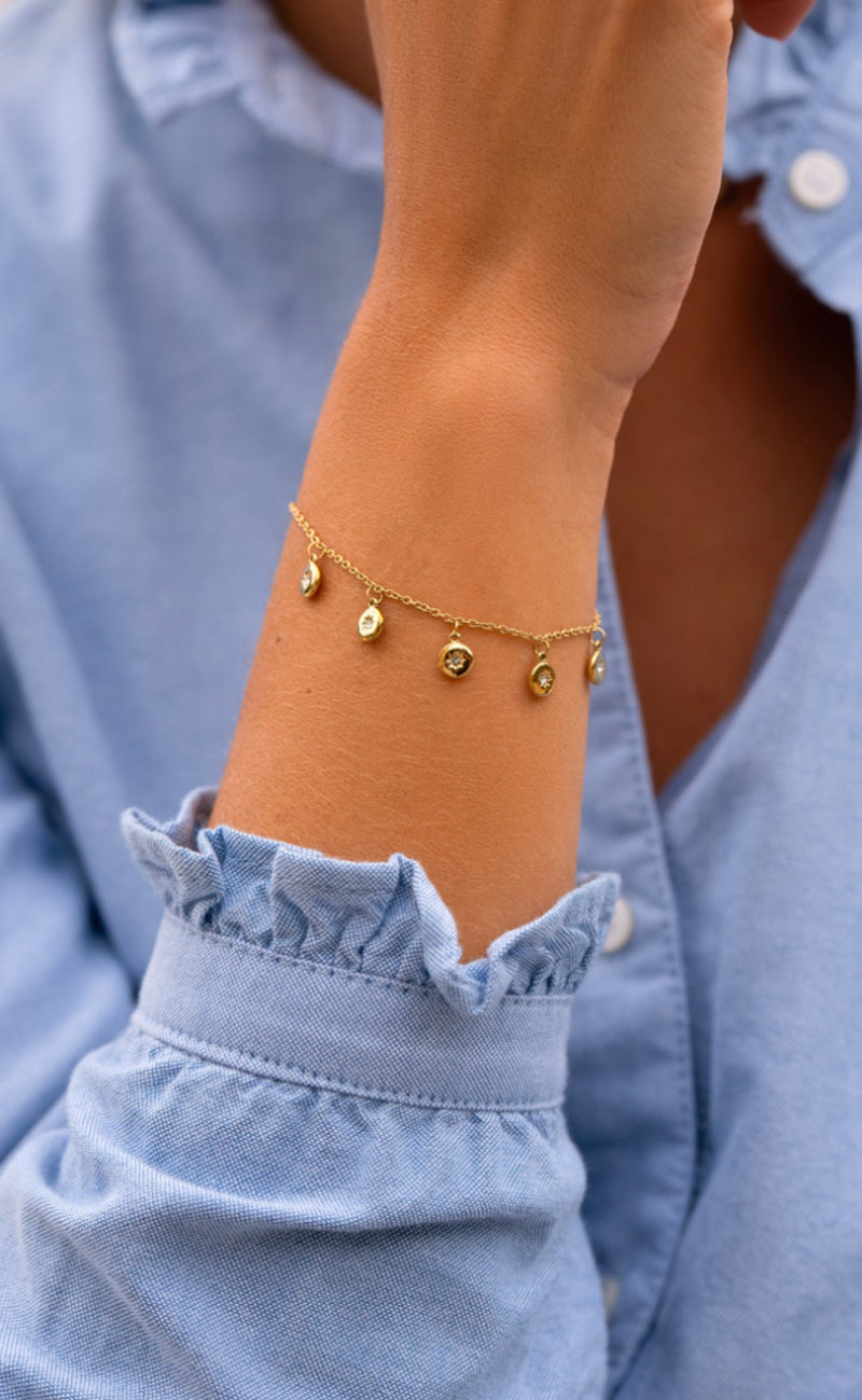 Smykkeli Copenhagen Armbånd - Rome - Gold