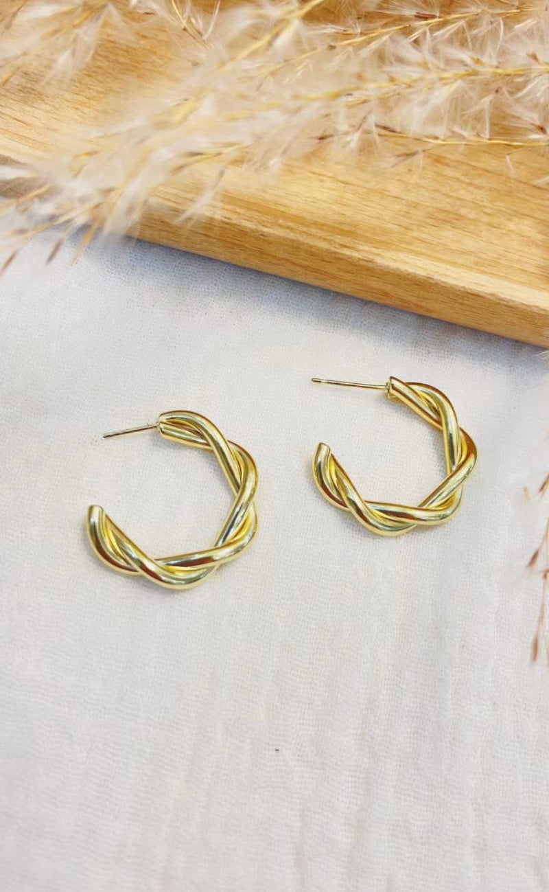 Smykkeli Copenhagen Øreringer / Hoops - Ibiza - Gold