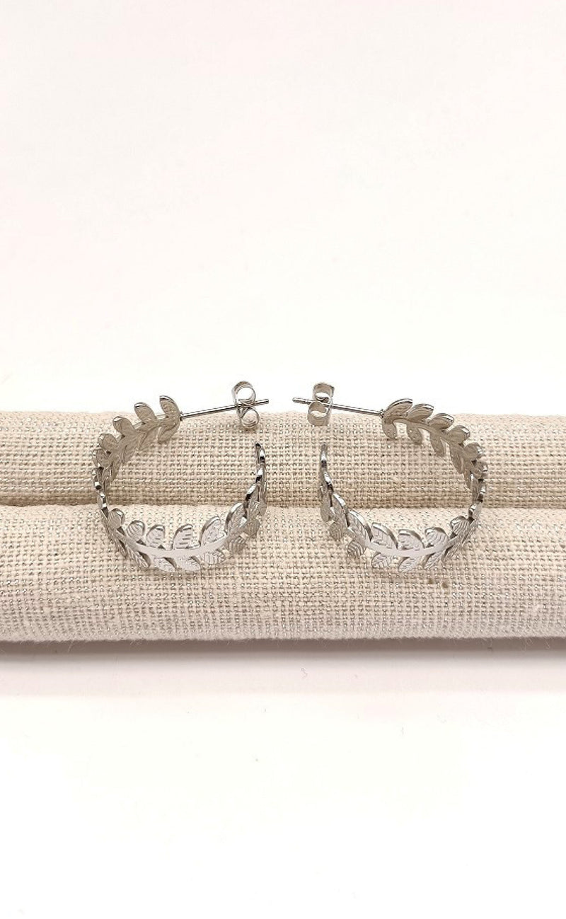 Smykkeli Copenhagen Øreringer / Hoops - Malaga - Silver