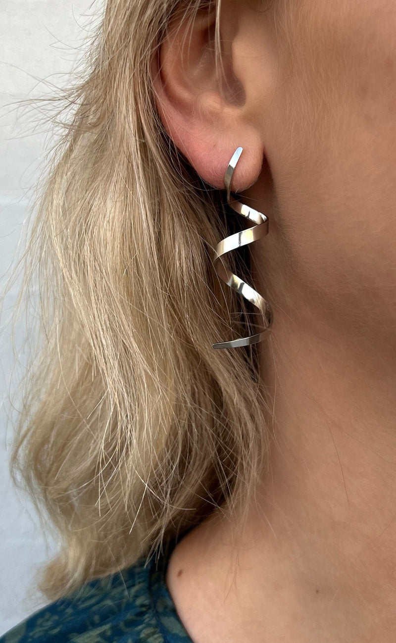 Smykkeli Copenhagen Øreringer - Los Angeles - Silver