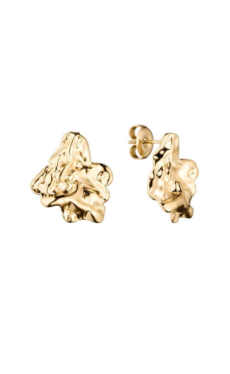 Smykkeli Copenhagen Øreringe - Saint Tropez - Gold Colour