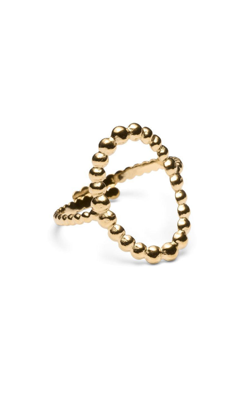 Smykkeli Copenhagen Ring - Alaska - Gold Colour