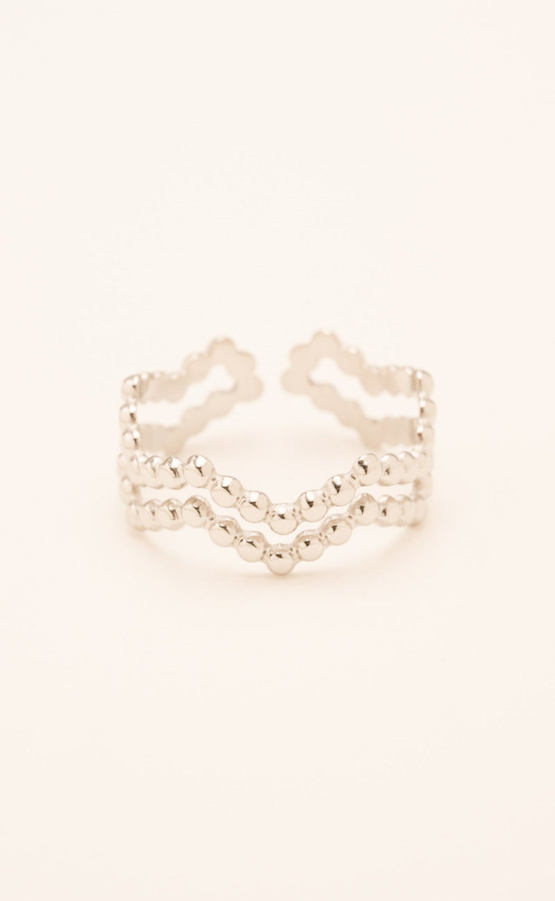 Smykkeli Copenhagen Ring - Bari - Silver