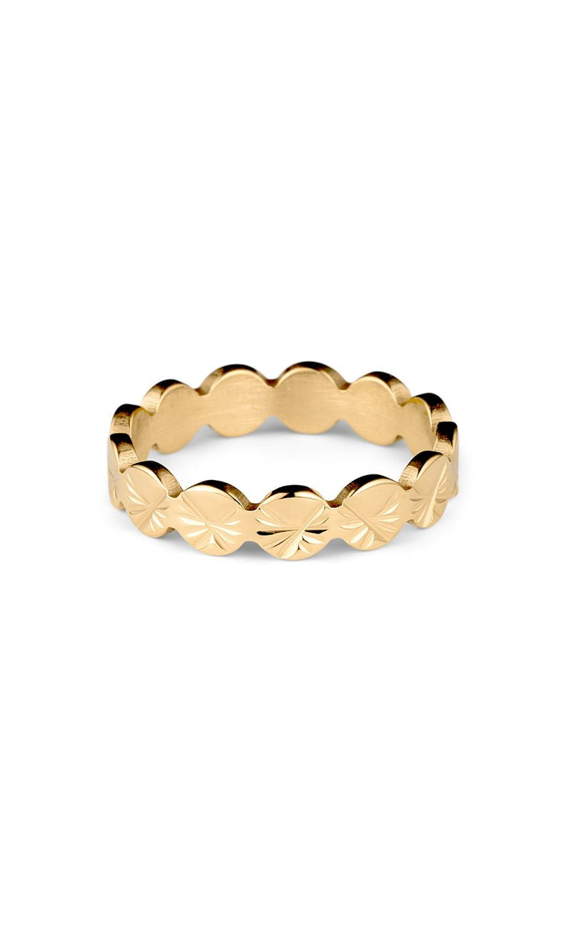 Smykkeli Copenhagen Ring - Sunny - Gold Colour