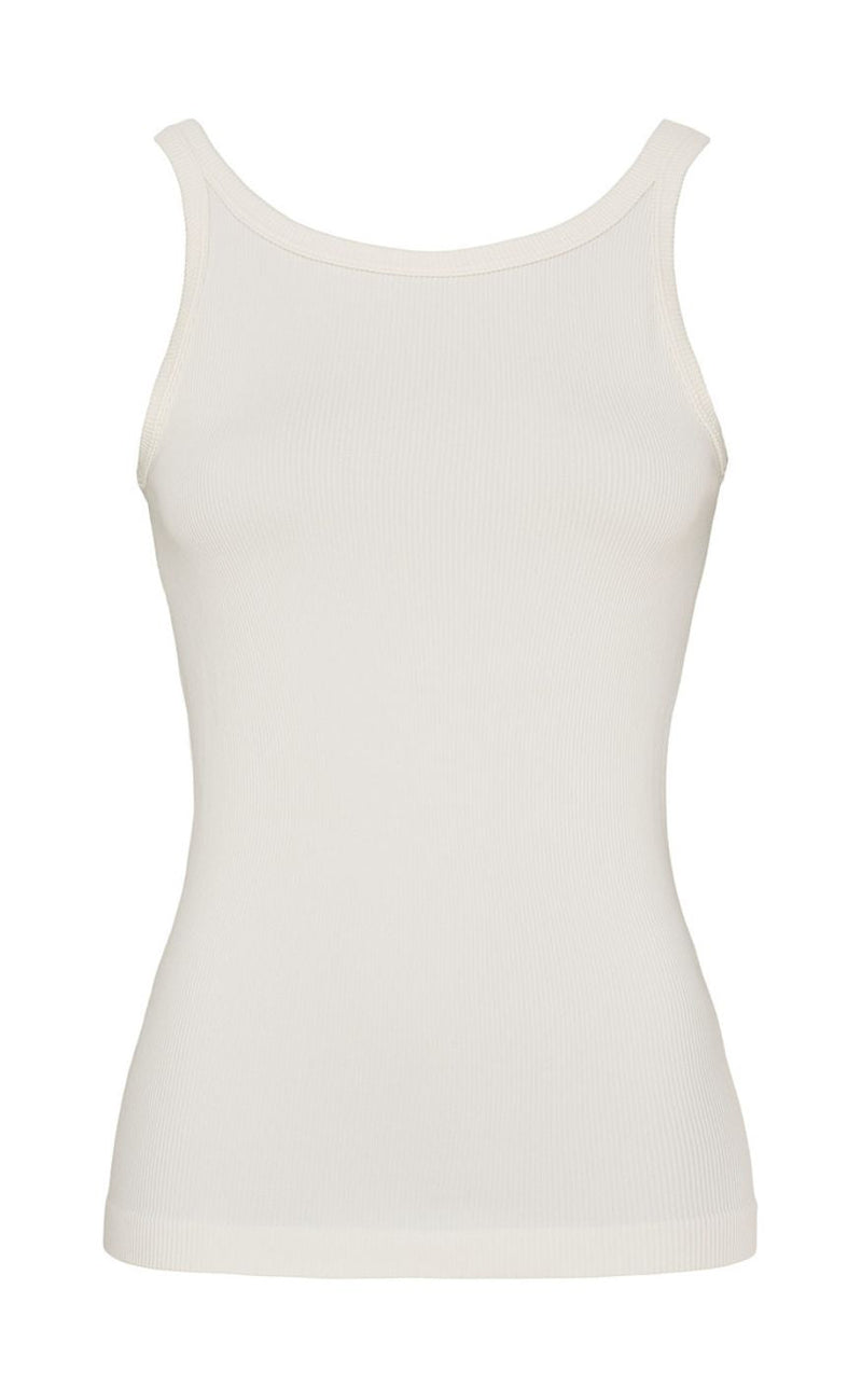 Tim & Simonsen Topp - Lone Rib - Ivory
