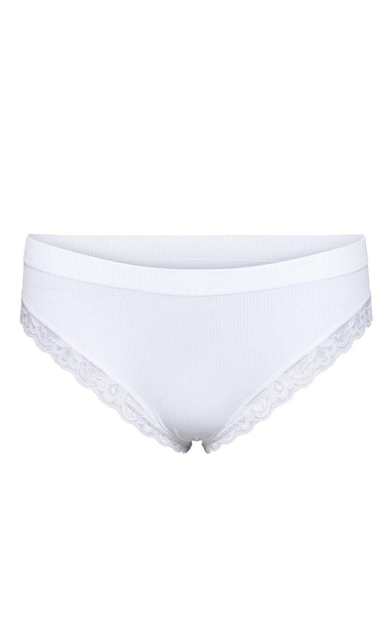 Tim & Simonsen Truse - Feline Rib - Bianco