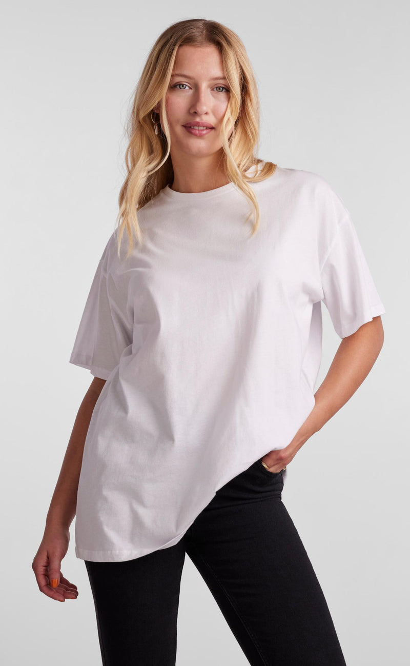 PIECES T-Shirt - Rina - Bright White