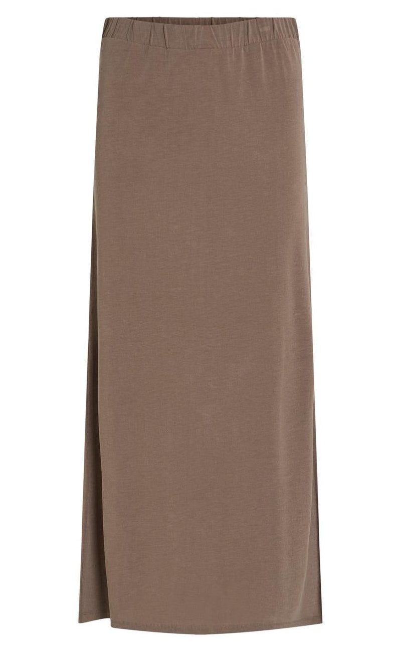 VILA Skjørt - Modala - Walnut