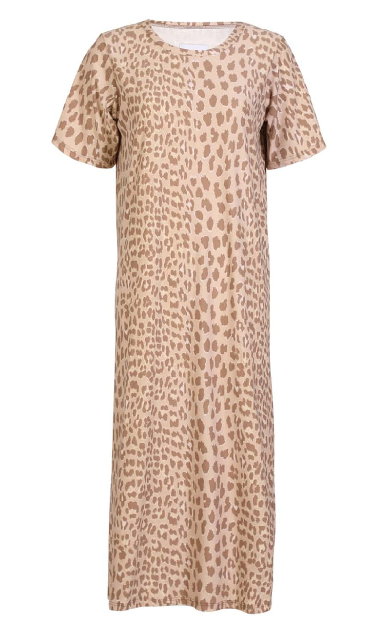 Liberte Kjole - Alma T-shirt - Desert Lux Leo