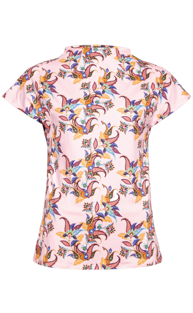 Liberte Topp - Alma - Rosa Multicolour Paisley