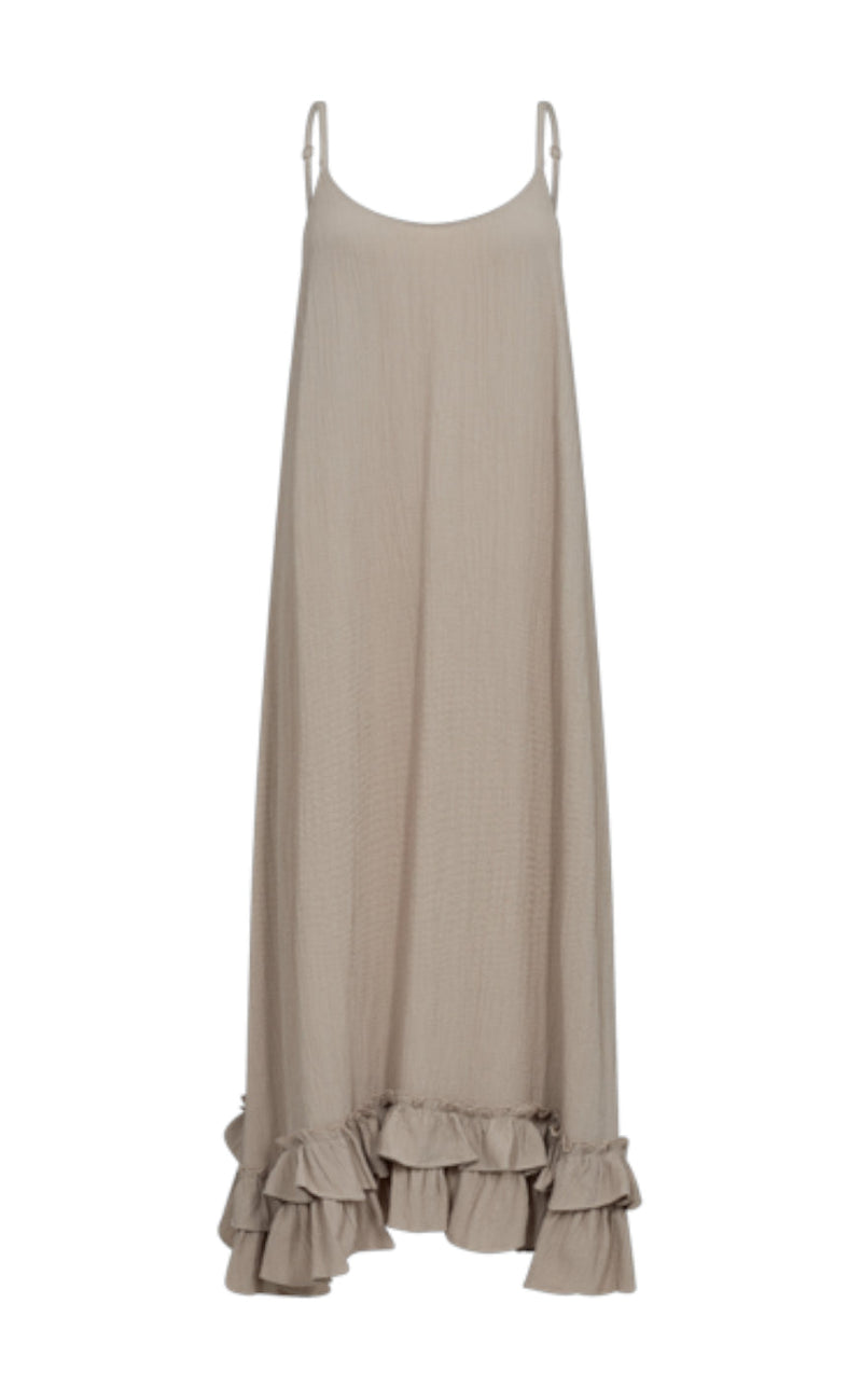 Freequent Kjole - Amia - Simply Taupe