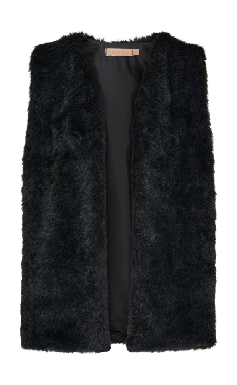 Marta Du Chateau Vest - Arlette - Black