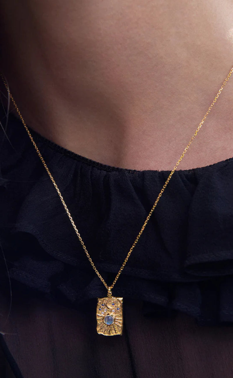 Maanesten Halskjede - Aylin - Gold