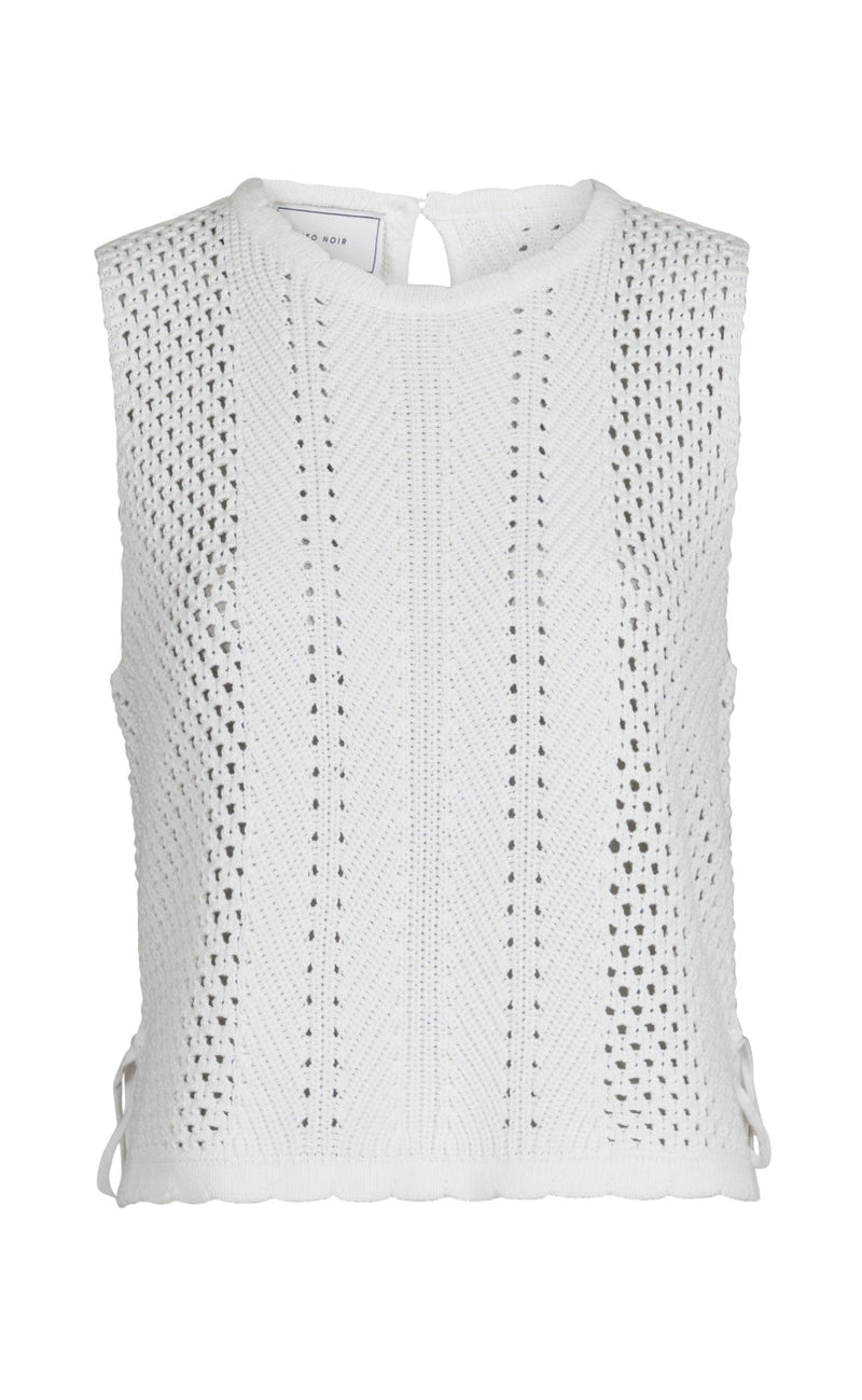 Neo Noir Topp - Aza Crochet - Off White