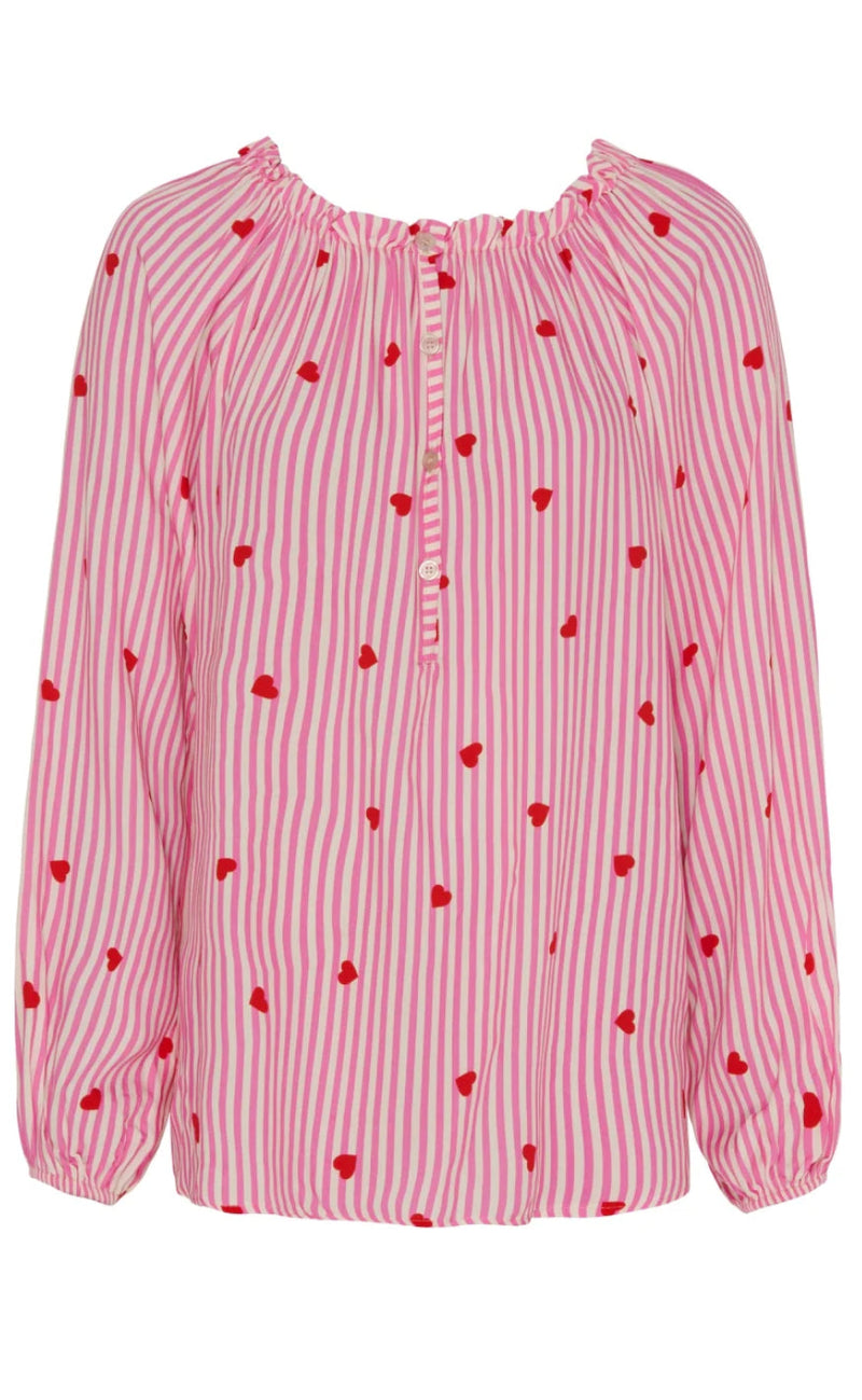 Marta Du Chateau Bluse - 6100 Nadia - Fuxia
