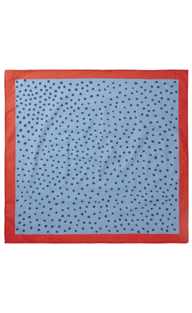 Lollys Laundry Skjerf - Dot - Blue