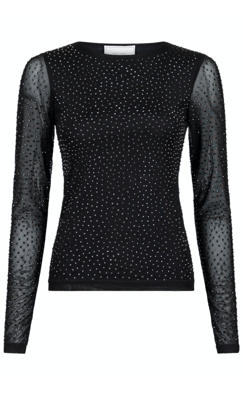 Neo Noir Blouse - Basira - Black