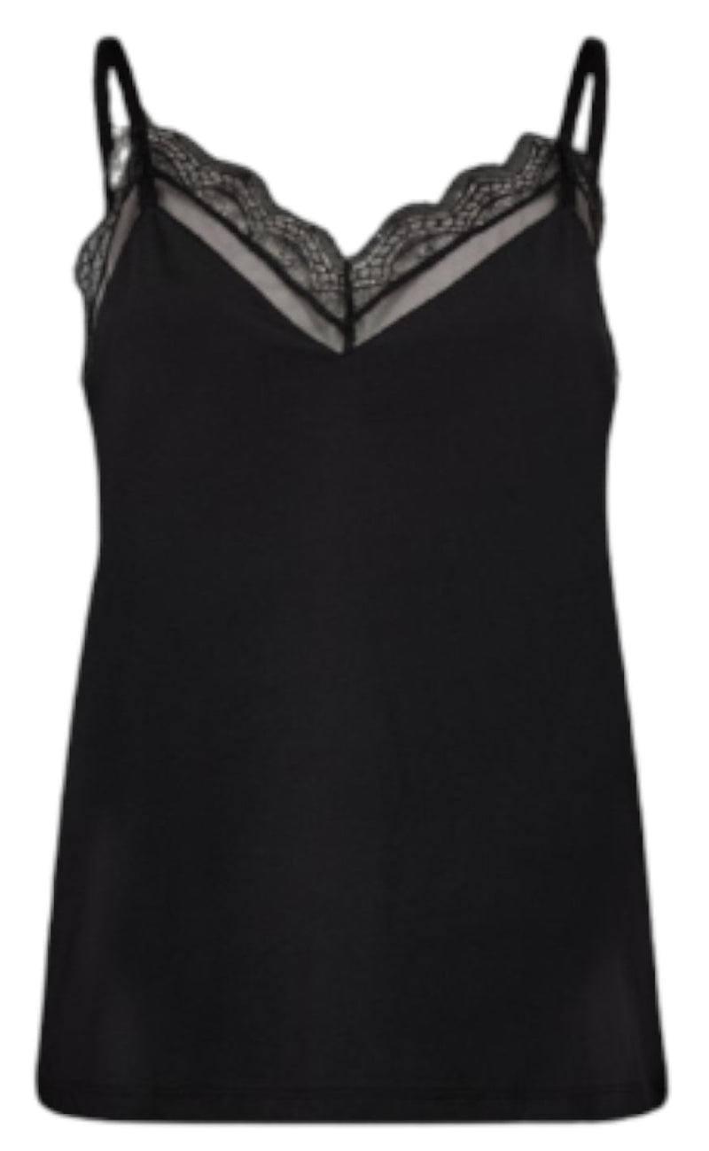 Freequent Topp - Bicco - Black