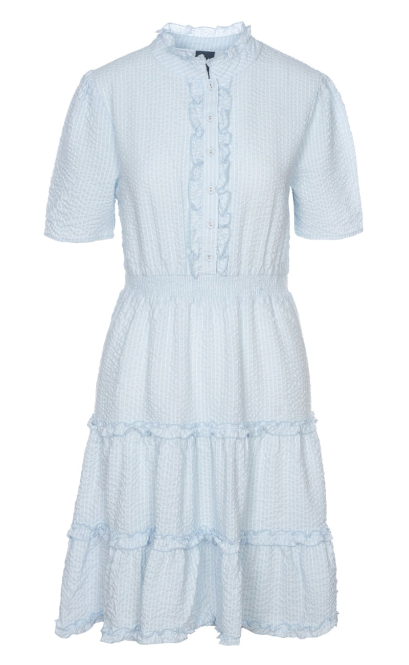 One Two Luxzuz Kjole - Beebin - Chambray Blue