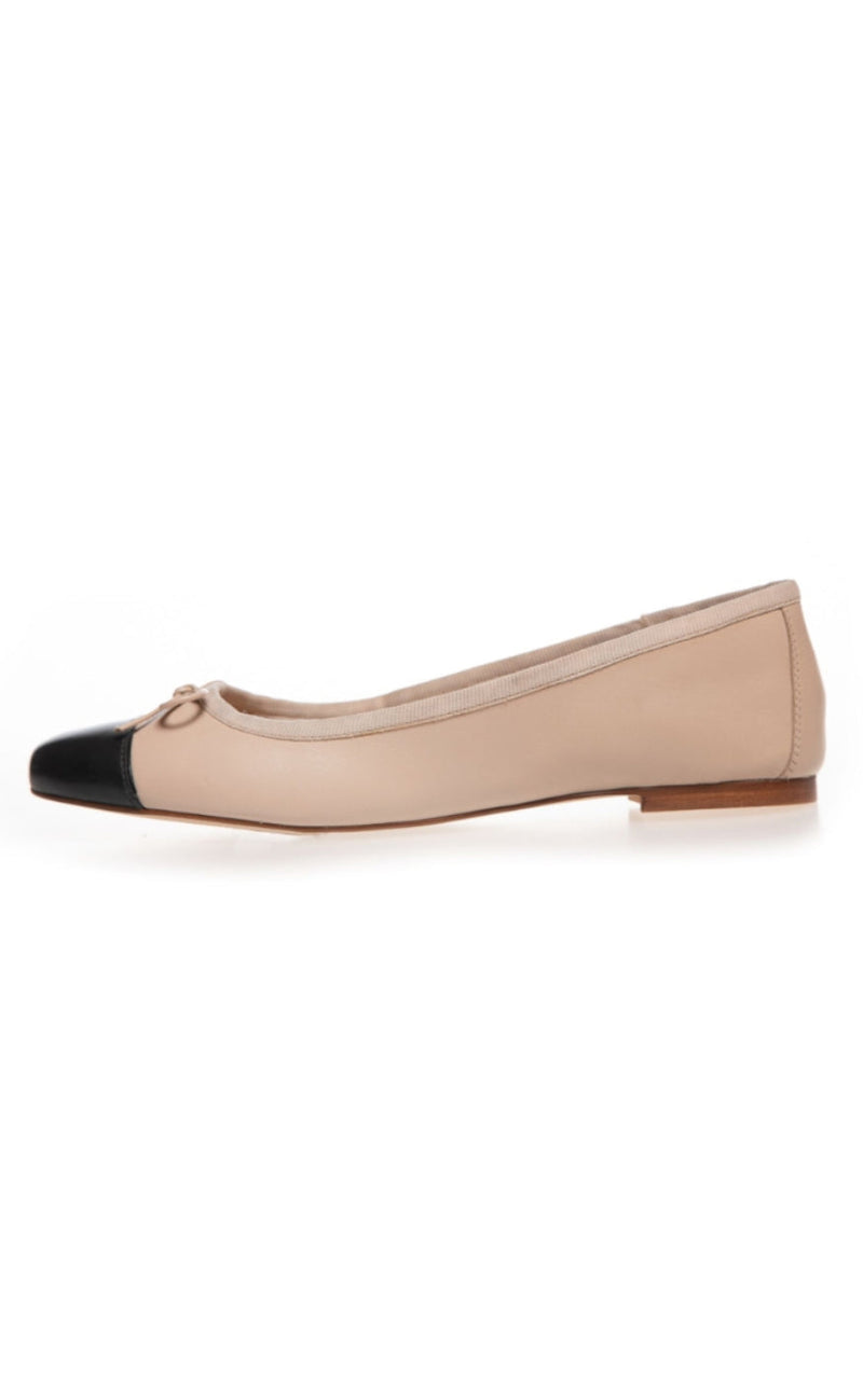 Copenhagen Shoes ballarina - Lovely - Black/Beige