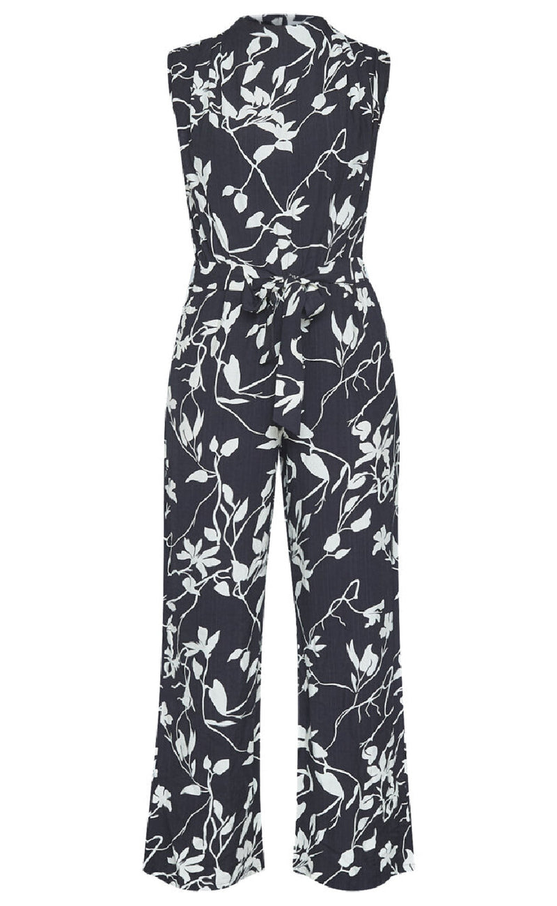 Sisters Point Jumpsuit - Guto-JU3 - Black/Flower