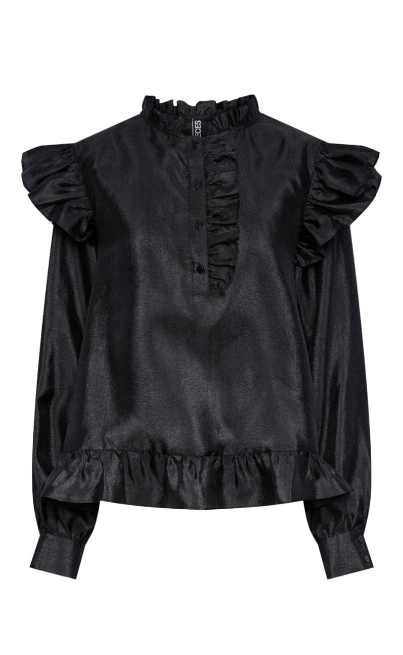 Pieces Bluse - Sun - Black