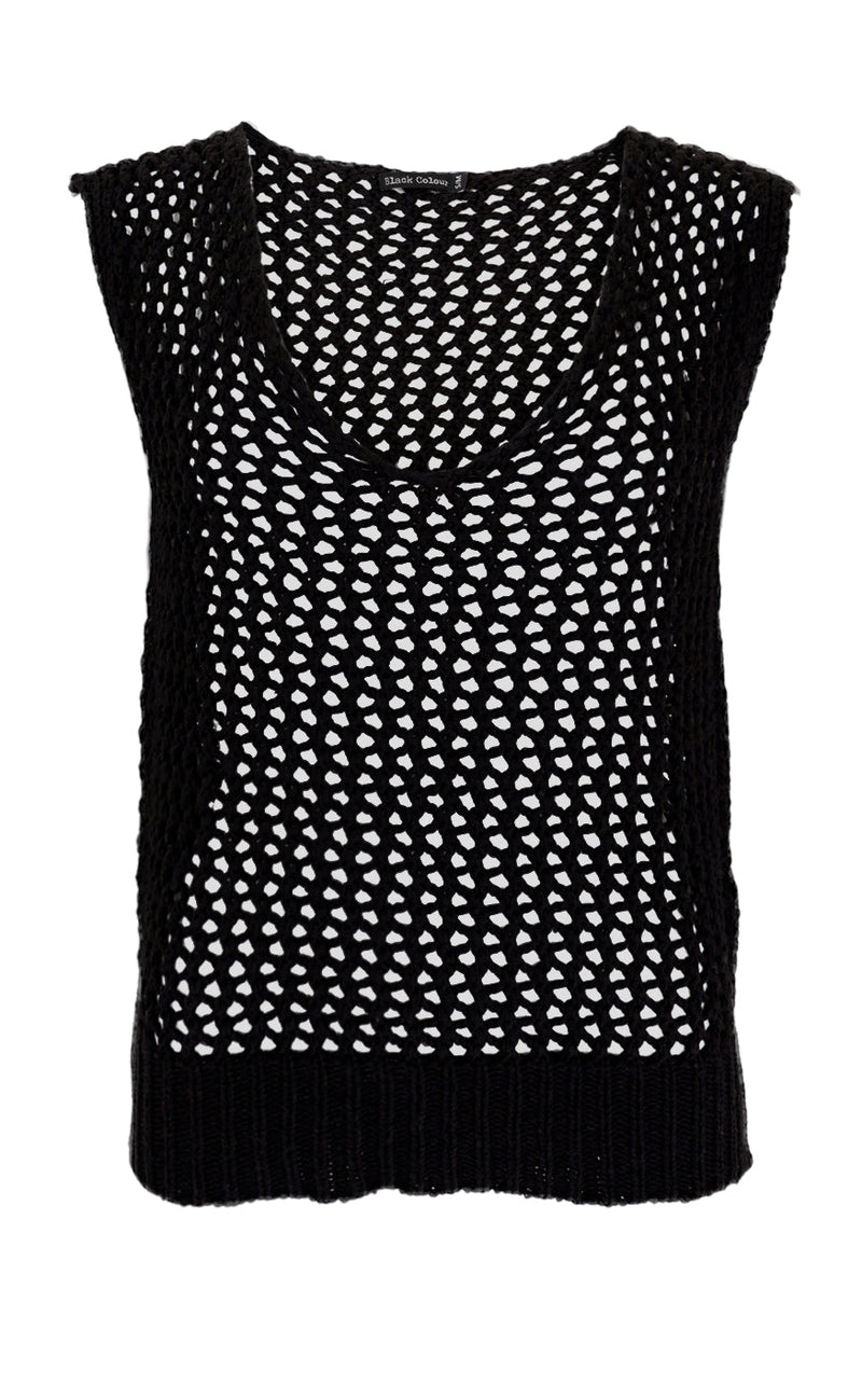 Black Colour Topp - Zelma - Black