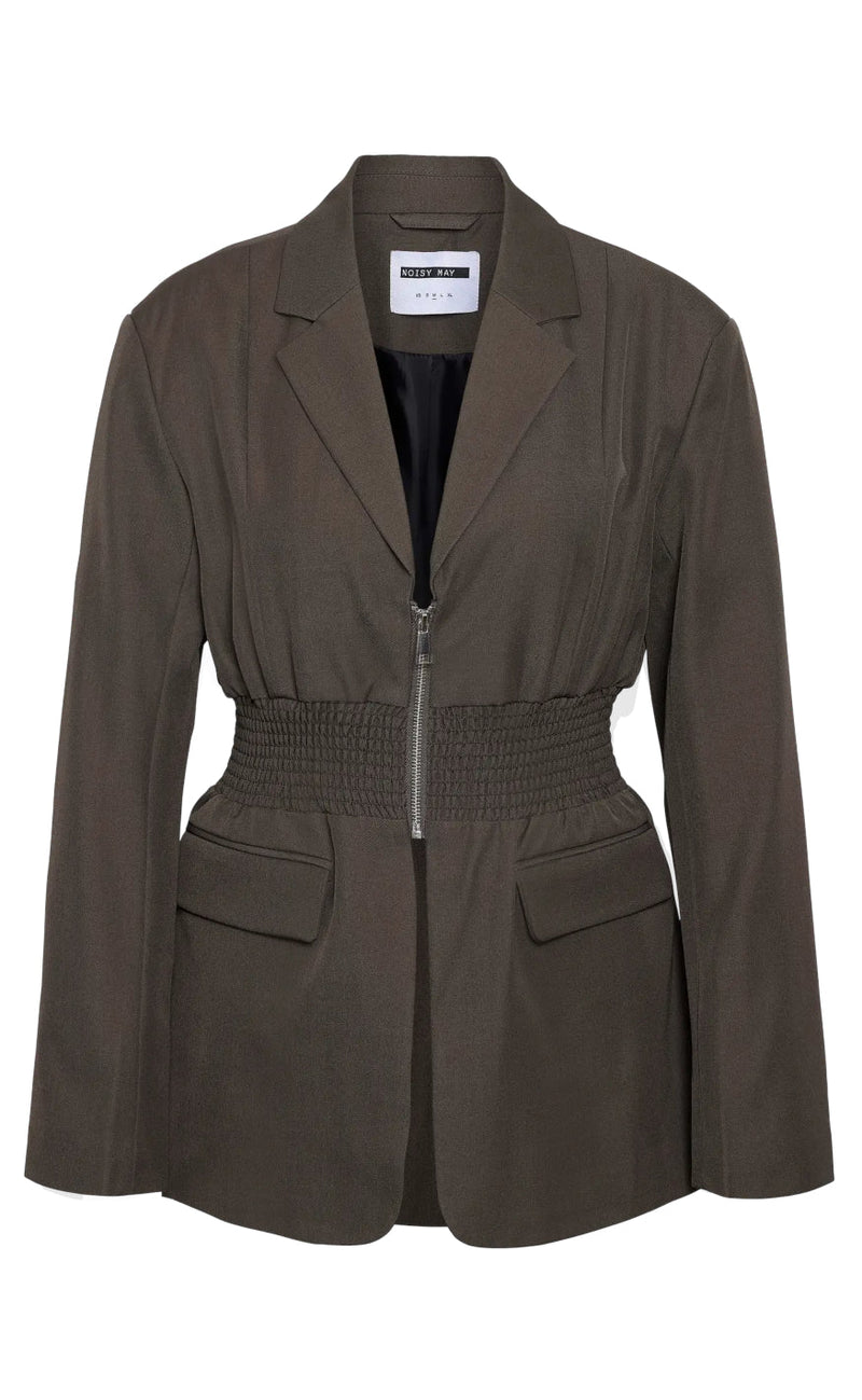 Noisy May Blazer - Iris - Morel Melange