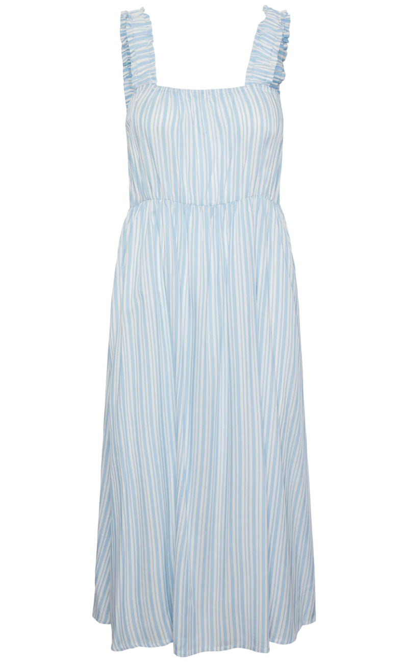 PIECES Kjole - Alvina - Blue Bell