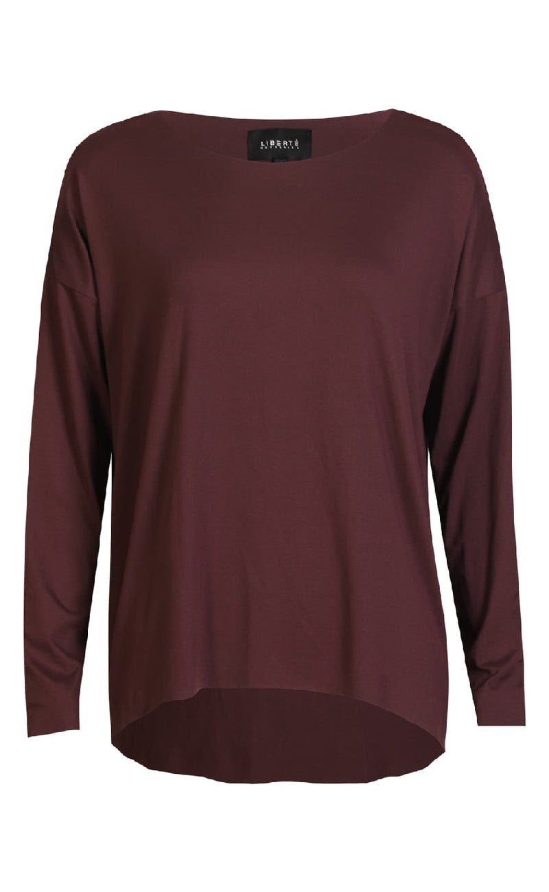 Liberte Bluse - Alma - Bordeaux