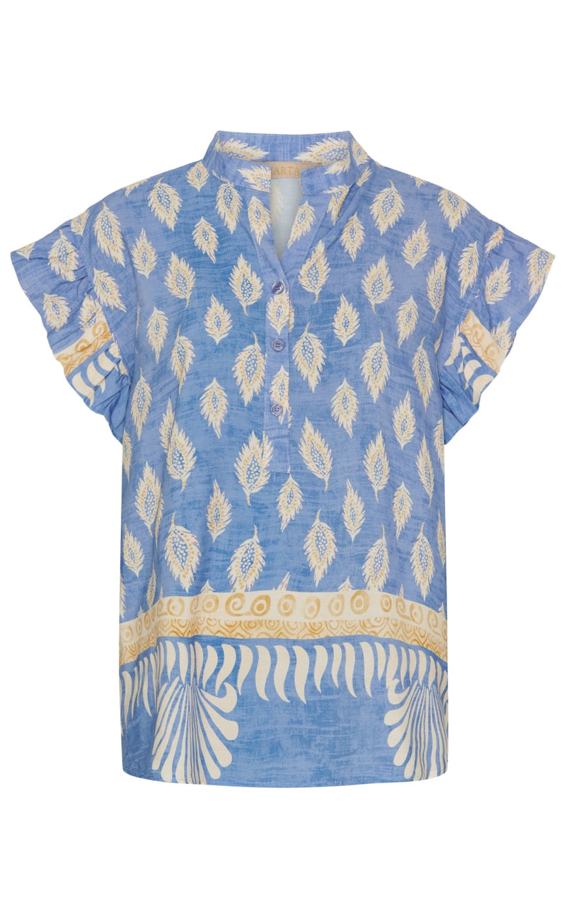 Marta Du Chateau Bluse - 6319 Solrun - Jeans