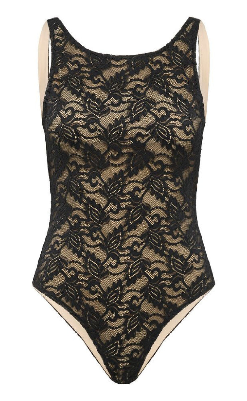 Gestuz Bodystocking - Tania - Black