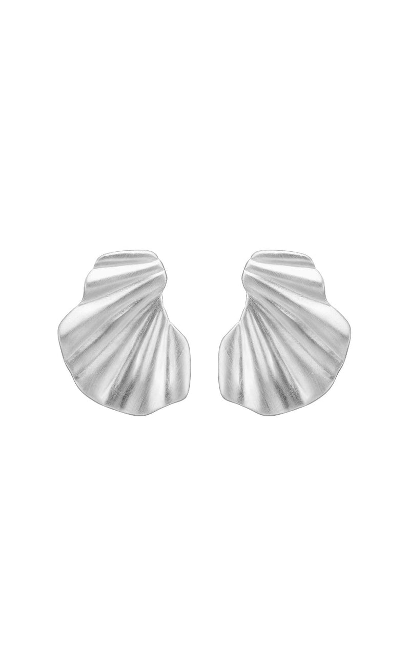 ENAMEL Copenhagen Øreringer - Wave - Silver