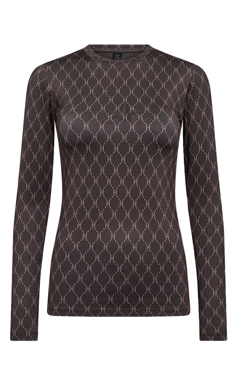 Hype The Detail Topp - 200-14 - Brown