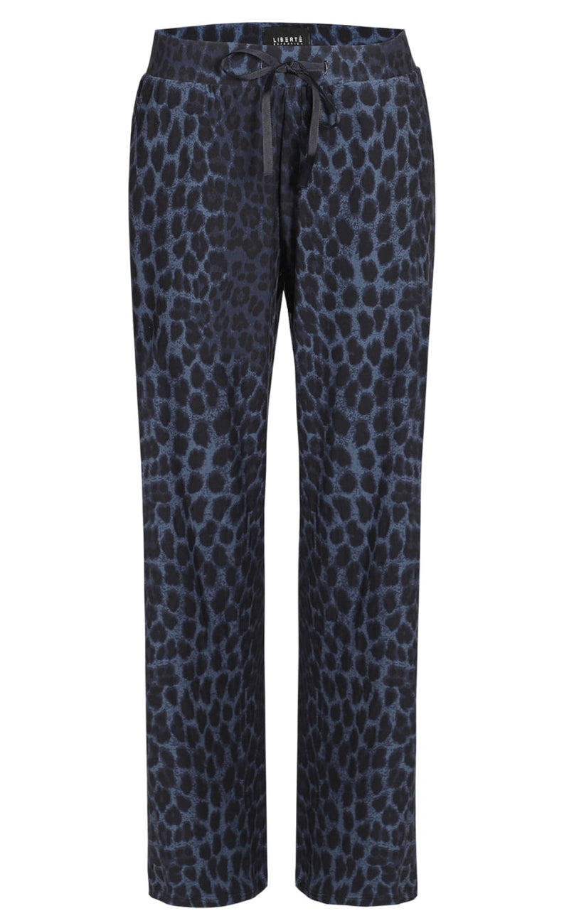 Liberte Bukser - Alma - Wide - Dusty Navy Leo