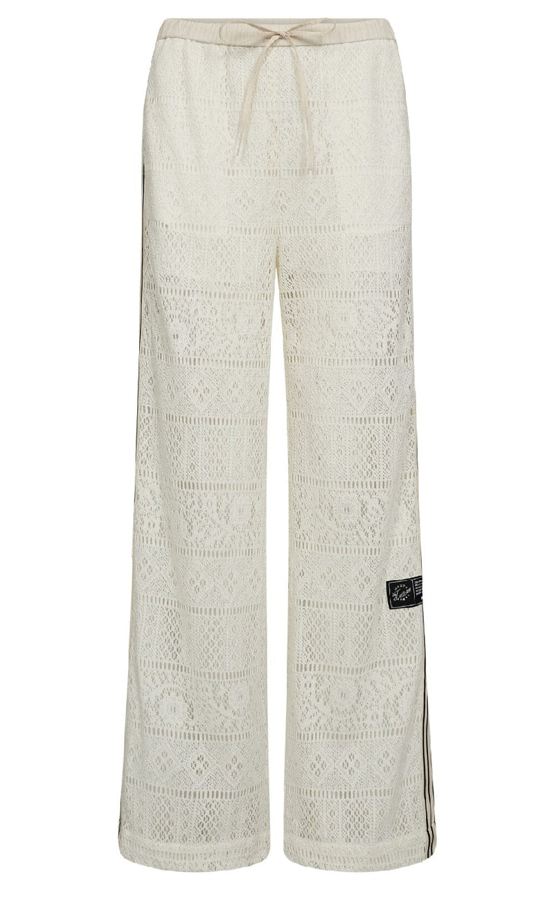 Haute L'Amitié Bukser - UToppia Lace Tie - Off-White
