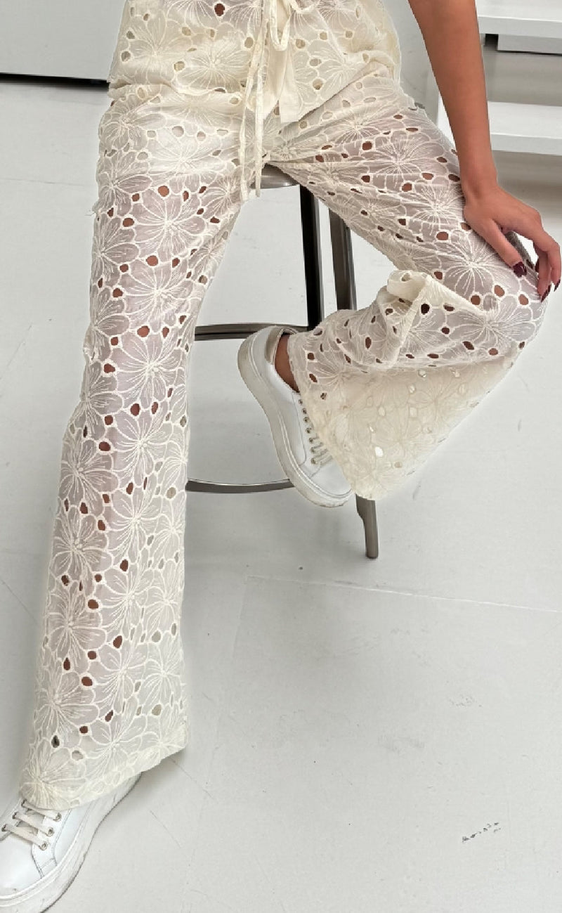Continue Bukser - Roberta - Off White
