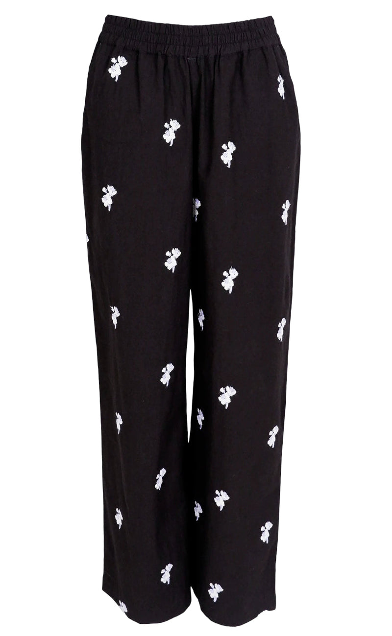 Black Colour Bukser - Shia - Black