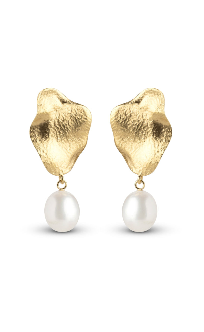 Enamel Copenhagen Øreringer - Caia Large - Pearls