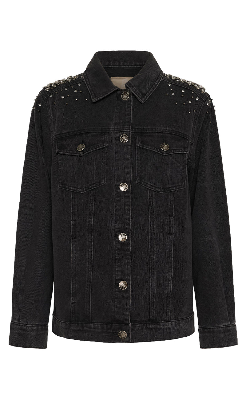 Culture Jakke - Cally - Black Wash