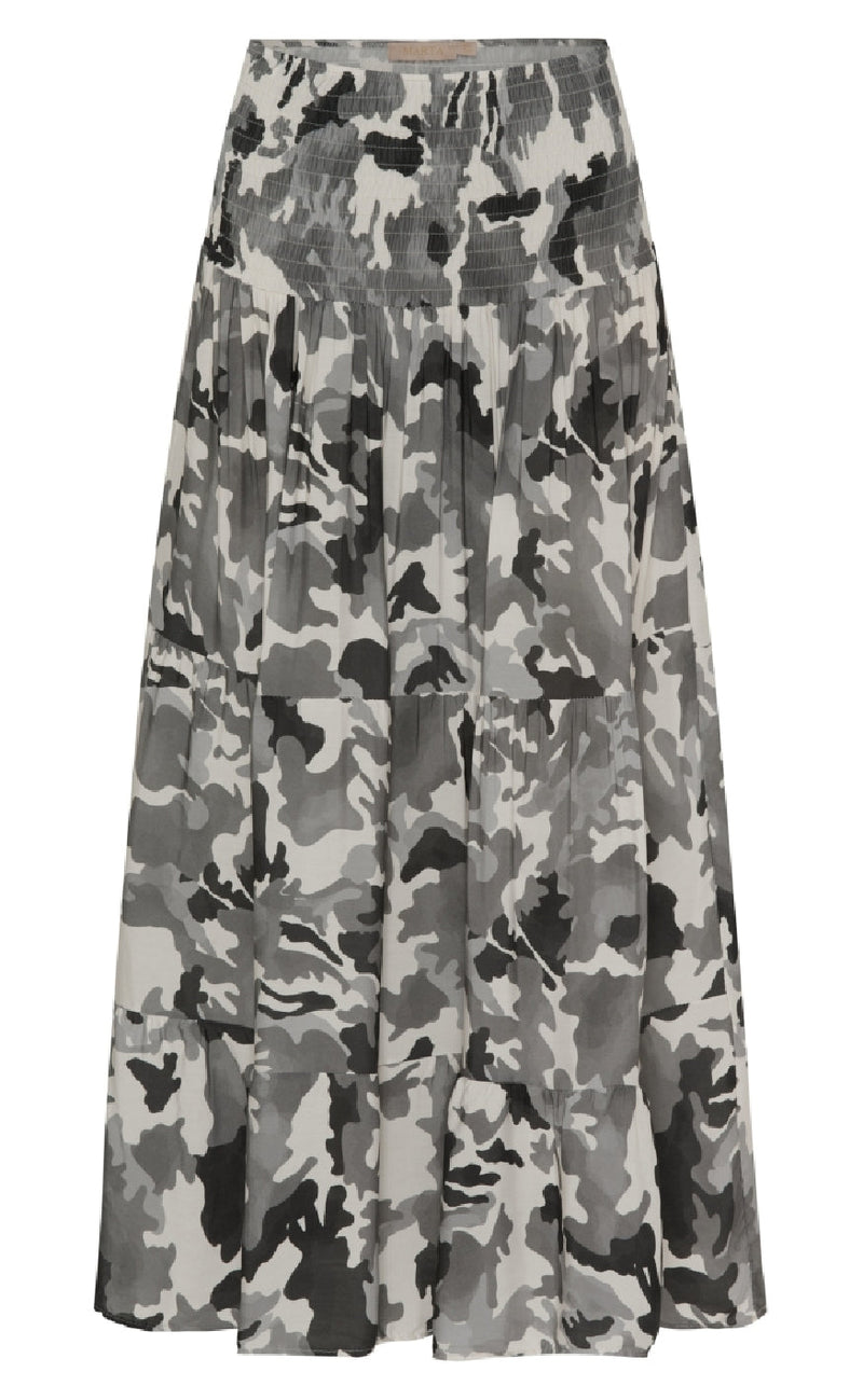 Marta Du Chateau Skjørt - Princess - Grey Camo